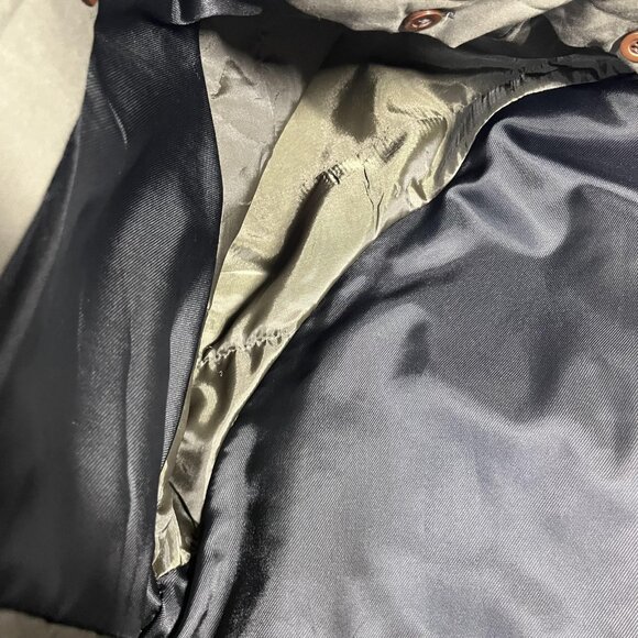 Cricketeer Trench Coat Mens 40 Regular Belted Removable Liner Classic Overcoat - Picture 4 of 9